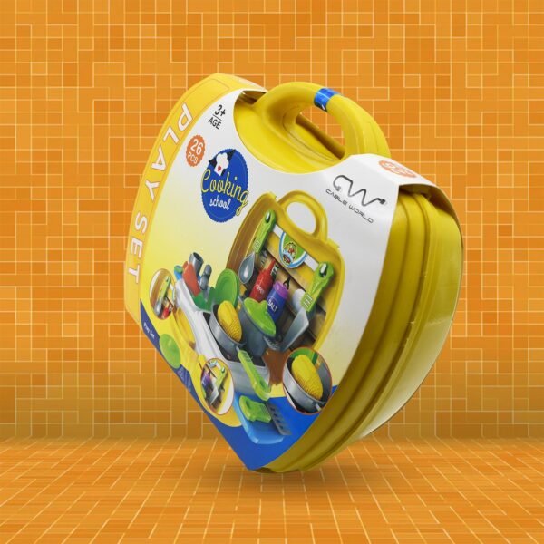 2_19a86e9c-13a3-4457-b922-55d4a021ca25.jpg Cooking Toy Plastic Kids Cooking School Play Set (26 Pc Set)