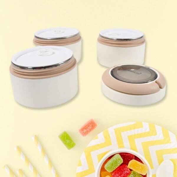 Ganesh Smart Stack 3 Layer Portable Lunch Box  for Office, School, Picnic (3 Layer)