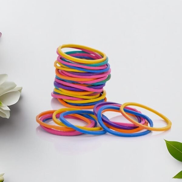 2_2b1fd208-70e4-4299-b73f-ef454ced5369.jpg Strong & Reusable Rubber Bands: Multicolor for Office, Home & School, Hair accessories