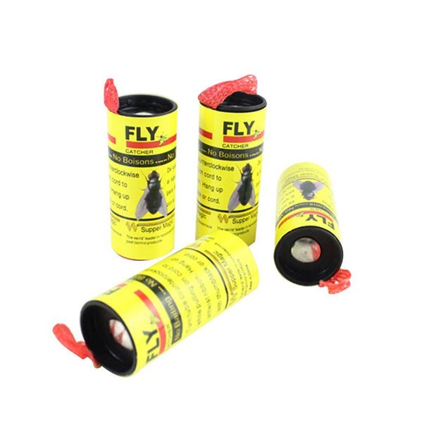 Fly, Mosquito & Insect Catcher Adhesive Sticky Glue Strips