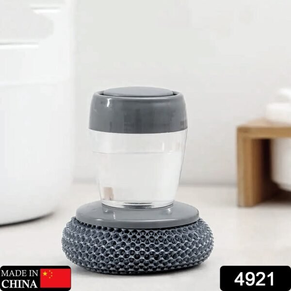 2_31e4c4e8-4d53-4ea0-ba85-bbc3f664fa87.jpg Soap Dispensing Dish Brush (1 Pc): Palm Brush, Kitchen Cleaning