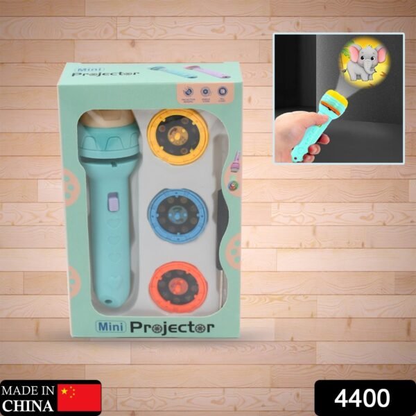 Mini Slide Projector for Kids with 3 Slide and Animated Pattern Learning Toy