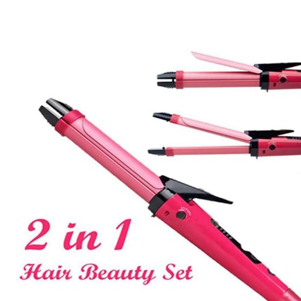 2_3d9c0426-d7a1-45ad-99d7-c6e7af88393c.jpg 2-in-1 Hair Straightener & Curler – Heating Iron for Styling Hair & Accessories