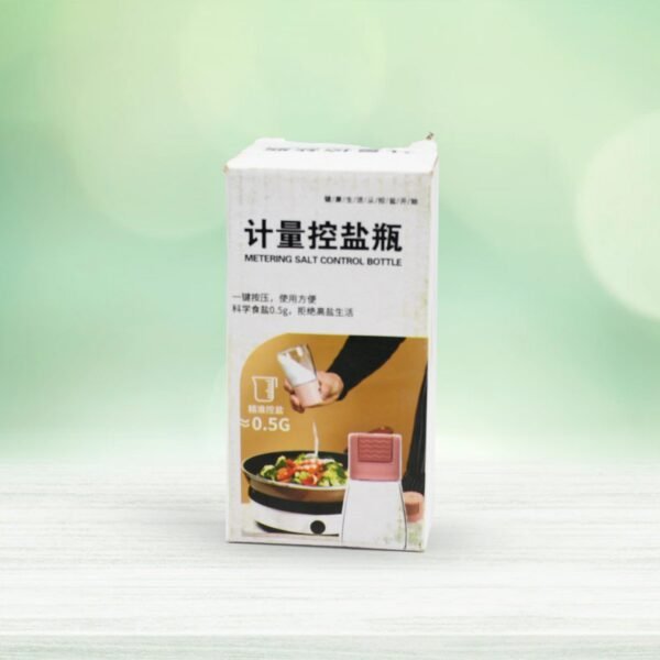 Glass Salt Dispenser for Cooking with 0.5g Precision (1 Pc)