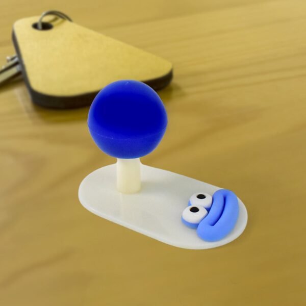 2_4140c794-5ead-4cf6-9f8a-4d737c3c9afb.jpg Cartoon Colorful Hooks Simple Ball Shape Hook Self-adhesive (1 Pc)