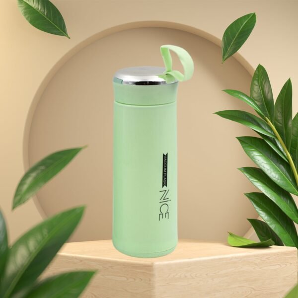 Water Bottle 400 ML Leak Proof Glass Bottle for Daily Water  1 Pc