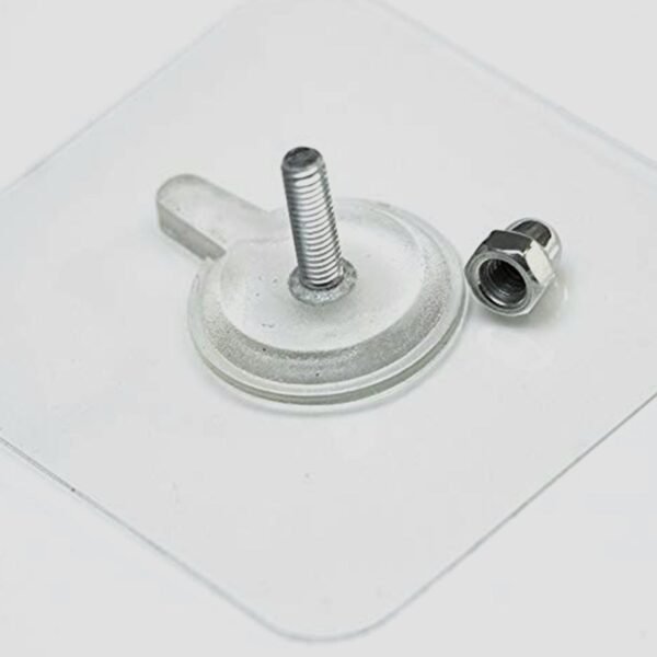 Adhesive Screw Wall Hook for Home & Office Hanging