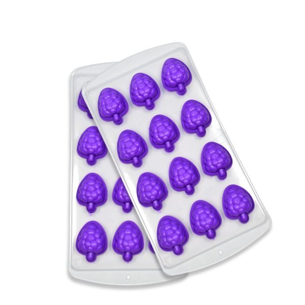 Mix design Ice Trays Freezer with Easy to Release Flexible Silicone shape ice cavity