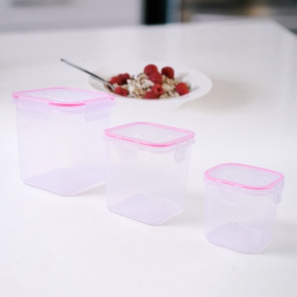 2_62cf6b59-3961-40da-bf30-c4c76da1f297.jpg Kitchen Storage Container Set Of 3 Pcs (1500, 1000, 500 ML)