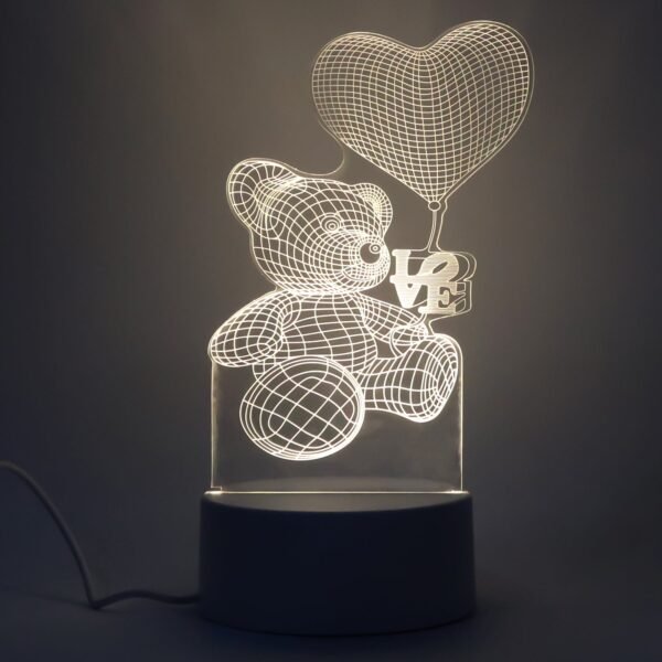 2_6da02534-85fc-4bb8-a37e-11581f21eca9.jpg 3D Illusion LED Night Lamp with Teddy Bear Holding Heart Design