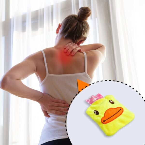 2_6feeb6ae-1ad4-4d78-87fe-85bc75f088fd.jpg Yellow Duck Hot Water Bag for Pain Relief & Warmth with Cover