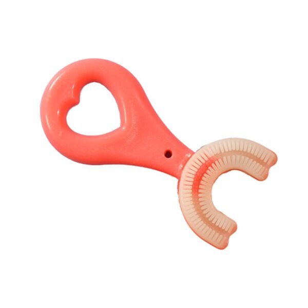 2_709b989d-a272-46b9-9d32-7bfefccb1c93.jpg U-Shaped Toothbrush for Kids, 2-6 Years Kids Baby Infant Toothbrush