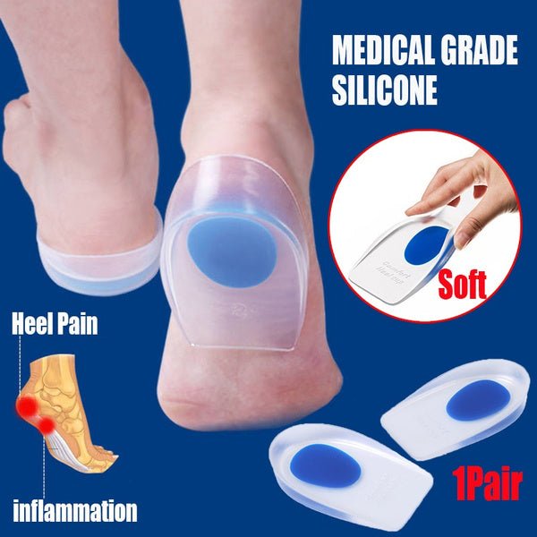 2_81c9ab2c-2299-4b14-8933-86b705ffd9f2.jpg Gel Heel cups Silicon Heel Pad for Heel Ankle Pain