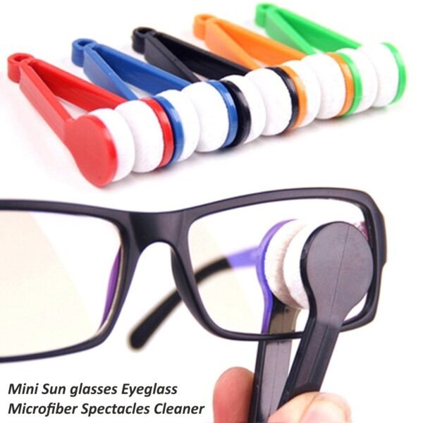 Mini Sun glasses Eyeglass Microfiber Spectacles Cleaner