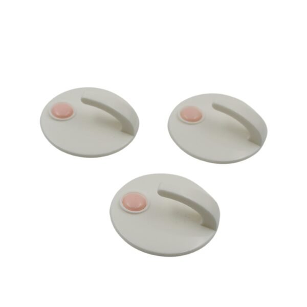 Heavy Duty Self-Adhesive Wall Hooks for Home & Office (3 Pcs Set)