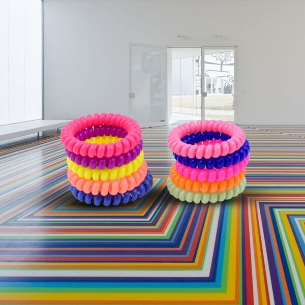 Telephone Wire Hair bands Pack of 2 Pc / Multicolour), Hair accessories