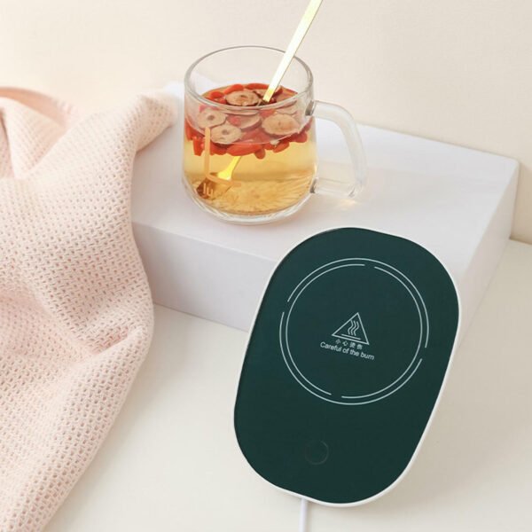 2_b4bf71e5-4531-40c2-a4ff-c354a62c2b33.jpg Coffee Mug Warmer For Having Coffee Along With The Warmer That Keeps It Hot.