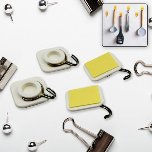 2_b653abcf-85cd-4e86-90fe-4fc4180d90f1.jpg Adhesive hooks for wall Heavy Plastic Hook (4 Pc Set)