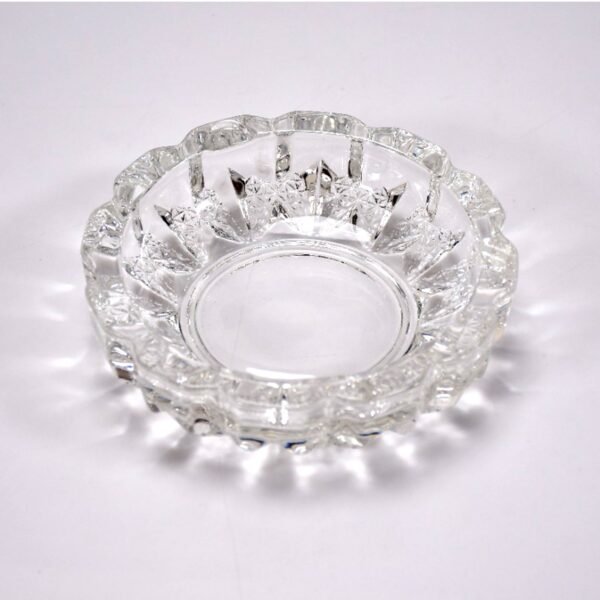 paricutin Glass Crystal Quality Cigar Cigarette Ashtray