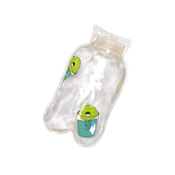 Transparent Multi-Design Small Hot Water Bag with Cover – Pain Relief & Warmer