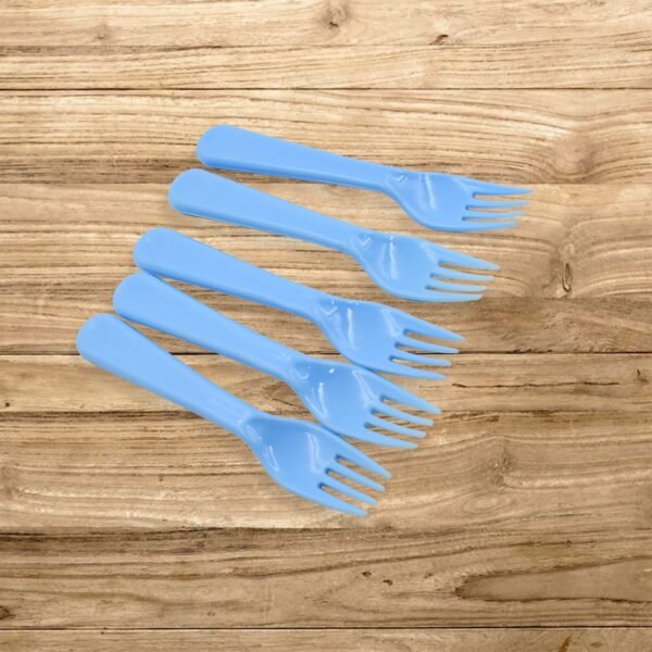 2_d27ecb66-6ce9-4ea1-adae-4b68efe89434.jpg Reusable Heavy Weight Plastic Forks Serving Fork Set for Kitchen Travel Home 5 Pc