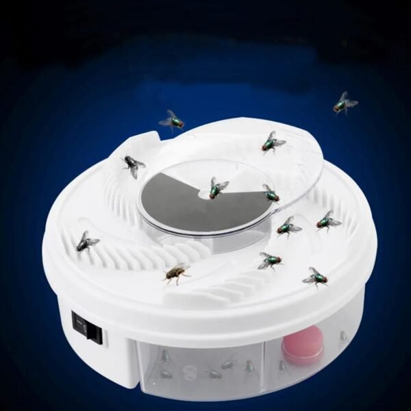 Electric Fly Trap, Fly Trap Pest Device Insect Catcher Automatic Flycatcher Fly Trap