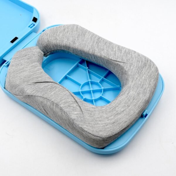 Foldable Soft Nap Doughnut Pillow – Slow-Rebound, Portable Head Cushion Kids & Office