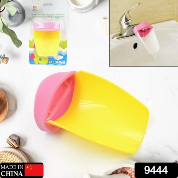 2_df27a0d0-2515-482c-ac32-6f27ff632565.jpg Faucet Extender | Easy Use for Hand Washing for Kids, Toddlers, Babies and Children | Silicone Sink Handle Extender | Fun Hand-Washing Solution | Cute Duck Mouth Design Wash Helper Bathroom Sink for Babies and Children (1 Pc)
