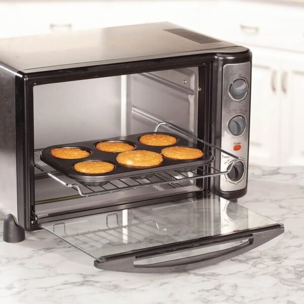 6 slot Non-Stick Muffins Cupcake Pancake Baking Molds