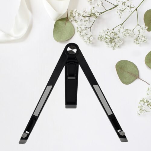 2_ed849519-32bc-498d-9c20-84d12a4b5b07.jpg Slim Tablet Mobile Stand Adjustable Foldable Tablet Stand Scaffold (1 Pc)