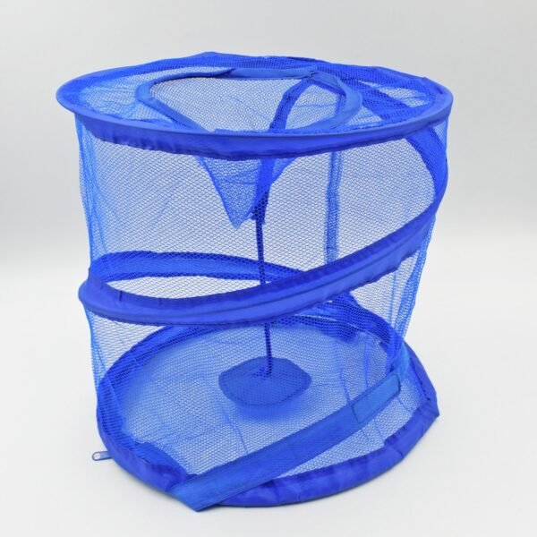 Mesh Up Laundry Hamper Foldable Portable Dirty Clothes Basket for Bedroom Kids Room