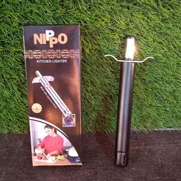 Stainless Steel Gas Lighter for Kitchen Gas Stove Long-Lasting Unbreakable Lighter 1 Pc