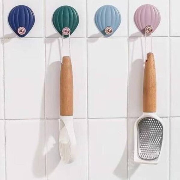 2_ff9a774e-6c7b-4bc8-8dff-20b4896111bc.jpg Self Adhesive Wall Hooks Waterproof Adhesive Sticky Stylish Hooks (4 Pc)