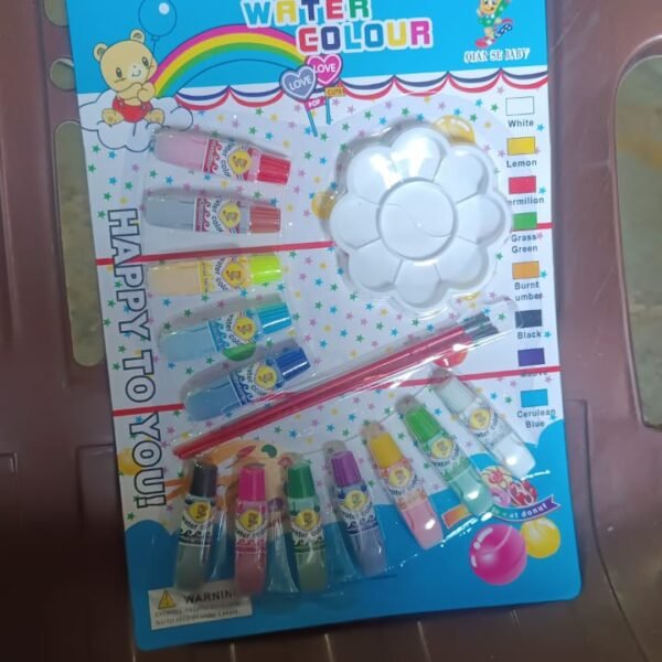 15 In 1 Water Colour Kit for Kids B-day Return Gift (1 Set)