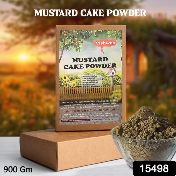 Mustard Cake Fertilizer For Plants 900gm