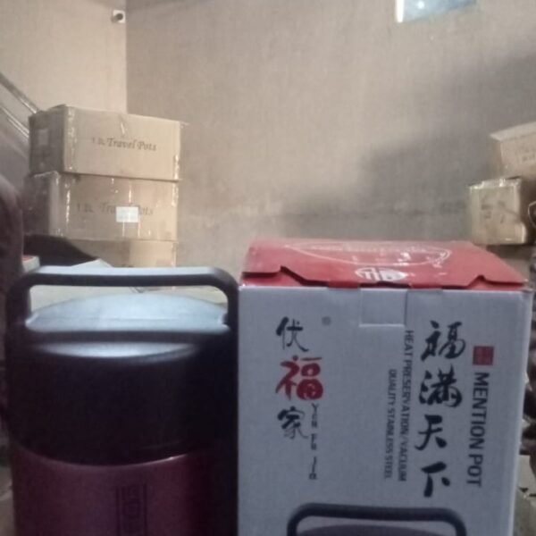 2bed2f15-f400-4ac0-b117-0731c7e4757c.jpg Vacuum insulated lunch box, 304 stainless steel, used for lunch storage, double-layer travel hiking picnic food jar, with folding spoon and handle BPA Free Thermos Lunch Box for Kids Adults (1600 ML)