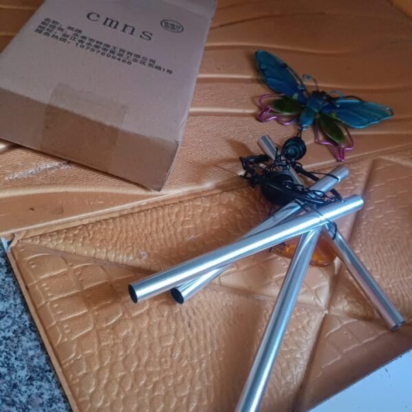 Mix Design Wind Chimes Outdoor Hanging Dragonfly Wind Chime for Outside (1 Pc)