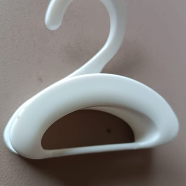 2d44ac55-b7d7-464c-91d0-da426e4427e6.jpg Compact Dual-Slot Multi-Purpose Plastic Hook Hanger (1 Pc)