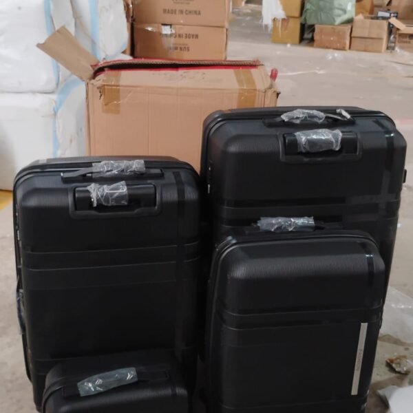 Mix Color Hard-Shell Luggage Trolley 4-Pc (set)