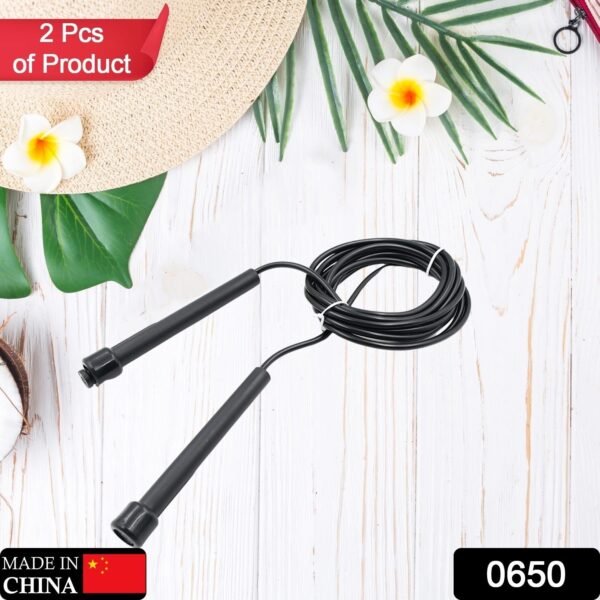 Speed Skipping Rope, Jump Rope With Pvc Handle, Sports Skipping Rope for Men