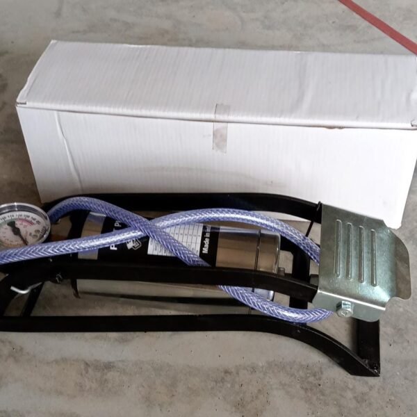 Heavy Duty Steel Foot Pump for Bike, Car, Cycle & More Vehicles