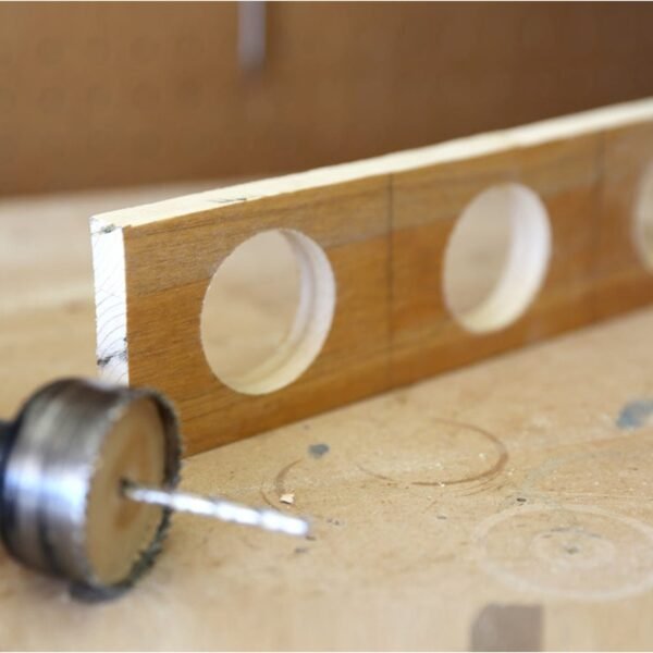 8-Piece Adjustable Hole Saw Set – Circular Cutter (19–127 mm Sizes)