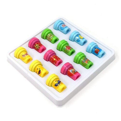 Stamp Set for Kids – 12 Pc Creative Stamp Pack for Play & Learning Activities