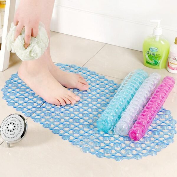 Nonslip Soft Rubber Bath Mat for Bathtub and Shower