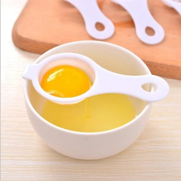 Egg Yolk Separator, Egg White Yolk Filter Separator, Egg Strainer Spoon Filter Egg