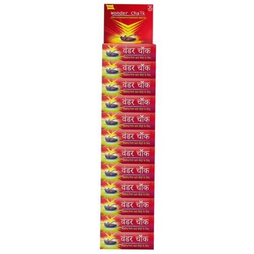 Cockroach Chalk – Strong Insecticide Repellent Chalk for Pest Control (12 Pcs)