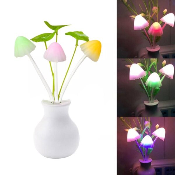 2image_3234a038-2bf2-4dad-9fea-a697b3b4fdc2.jpg LED Dream Night Light, Auto ON / Off Sensor Mushroom Lamp (Multicolor)