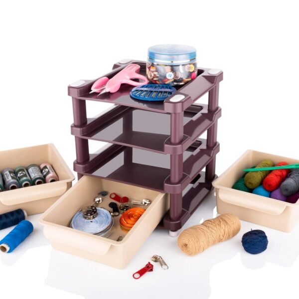 Mini 3 Layer Drawer Used for storing makeup equipment’s and kits used by women’s
