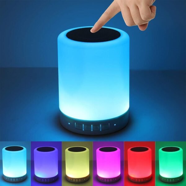 2image_7e119c31-c3fe-49ac-8049-18306cb752de.jpg Wireless Night Light LED Touch Lamp Speaker Bluetooth speaker