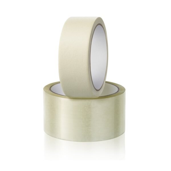 HIGH ADHESIVE TRANSPARENT TAPE FOR HOME PACKAGING. (65 meter)